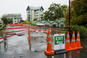 Damage After the Christchurch Earthquake in February 2011